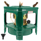 Happyyami kerosene stove top view shows compact camping design for easy setup