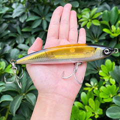 Hard Fishing Lures realistic fish-scale texture enhances lure appearance