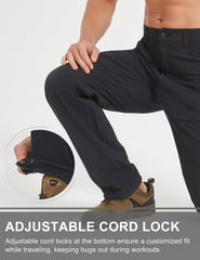 Hard Land 3D knee-cut articulation enhances flexibility for climbing, hiking, and long treks.