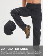 Hard Land 10-pocket design keeps essentials organized during outdoor activities.