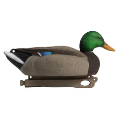 Hardcore Mallard Decoy Active Drake, head detail highlighting plumage realism