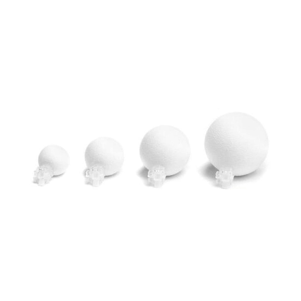Hareline Doohickey Thingamabobber Large 1 1/8 in white with clip for high visibility strike indicator