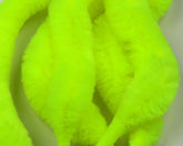 Hareline Dubbin Mangum's Original Mini Dragon Tail UV2 treated for vibrant streamer motion.