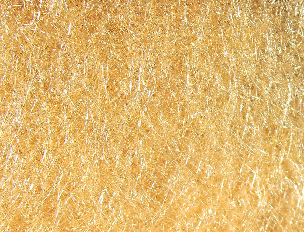 Hareline Dubbin Scud Dub 369 Tan with translucent fibers for lifelike scuds.