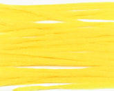 Hareline Dubbin yellow polypropylene yarn bottle for buoyant fly tying and easy handling