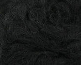 Hareline Dubbing Rams Wool-Black closeup texture highlighting natural fibers for durable dubbing