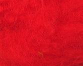 Hareline Dubbing Rams Wool-Red packaging shows natural fibers ideal for durable dubbing.