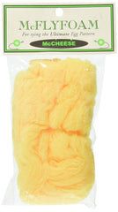 Hareline Foam McFly yarn with colorfast dyes for durable egg-pattern work.