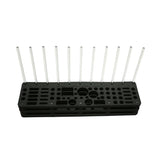Hareline Foamanizer 16-inch spool slot keeps spools neatly organized for quick, reliable access.