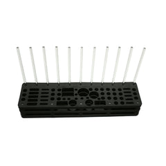 Hareline Foamanizer 16-inch spool slot keeps spools neatly organized for quick, reliable access.