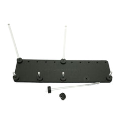 Hareline Foamanizer tool pocket keeps essential tools within easy reach during setup.