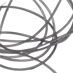 Hareline hollow tubing standard gray spool showing color options for nymph patterns.