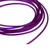 Hareline Hollow Tubing Standard Purple close-up showing vibrant color for realistic bodies.