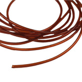Hareline Hollow Tubing Rust color range enhances versatile nymph patterns.
