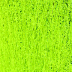 Hareline Large Northern Bucktail Chartreuse hair for durable fly tying materials.