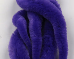 Hareline Mangum's Mini Dragon Tail UV2 purple, soft lifelike action for streamer patterns