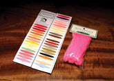 Hareline McFlyfoam Apricot yarn for precise egg tying and durable, flexible flies.