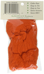 Hareline McFlyfoam Dark Orange egg-tying detail for neat sculpted eggs.