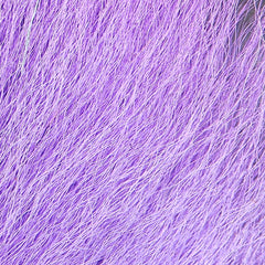 Hareline Pastel Northern Bucktail in Pastel Purple showing subtle streamer color