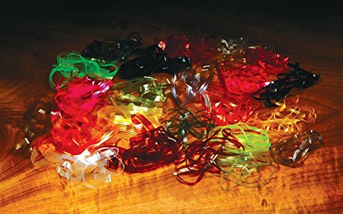 Hareline Scud Back Materia 1/8 Wide in Summer Duck, ideal for lifelike scud bodies and trailing shucks.