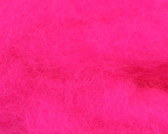 Hareline Sculpin Wool Hot Pink shown for dense heads on sculpin flies