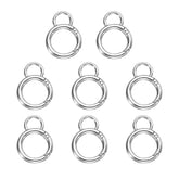 HARFINGTON spring O-ring clip close-up, showing durable zinc alloy and sleek finish.