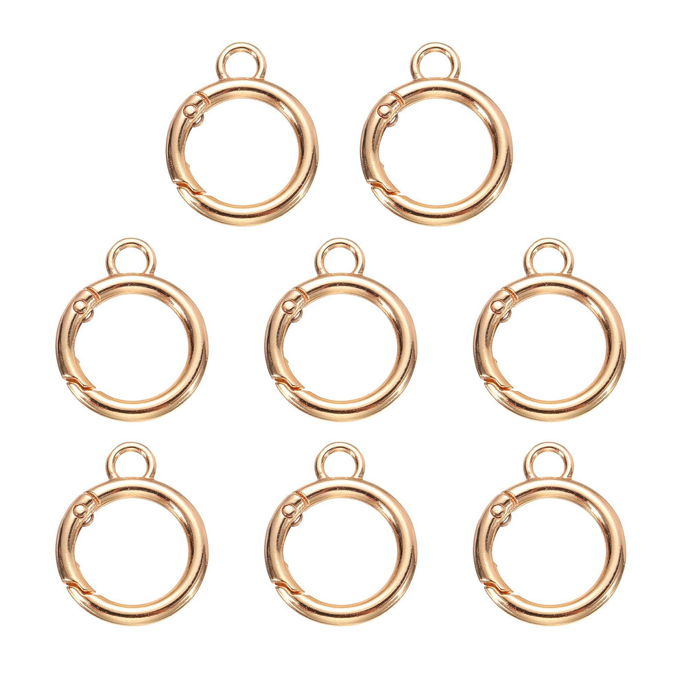 HARFINGTON spring O-ring clip on keys for effortless one-handed use