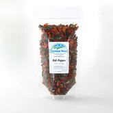 Harmony House peppers in a pouch ready for versatile cooking