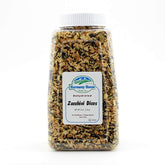 Harmony House Dried Zucchini jar on shelf, year-round cooking staple