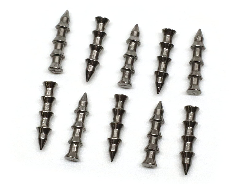 Harmony Fishing 10-pack tungsten nail weights natural 1/32oz product shot