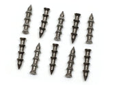 Harmony Fishing 10-pack tungsten nail weights natural 1/32oz product shot
