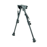 Harris Engineering Bipod Solid Base 9-13 inches front view for stable prone or benchrest use