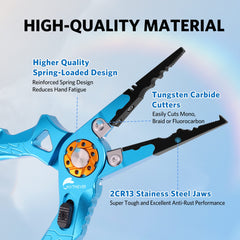 Pliers resting with lockable mechanism and ergonomic grip