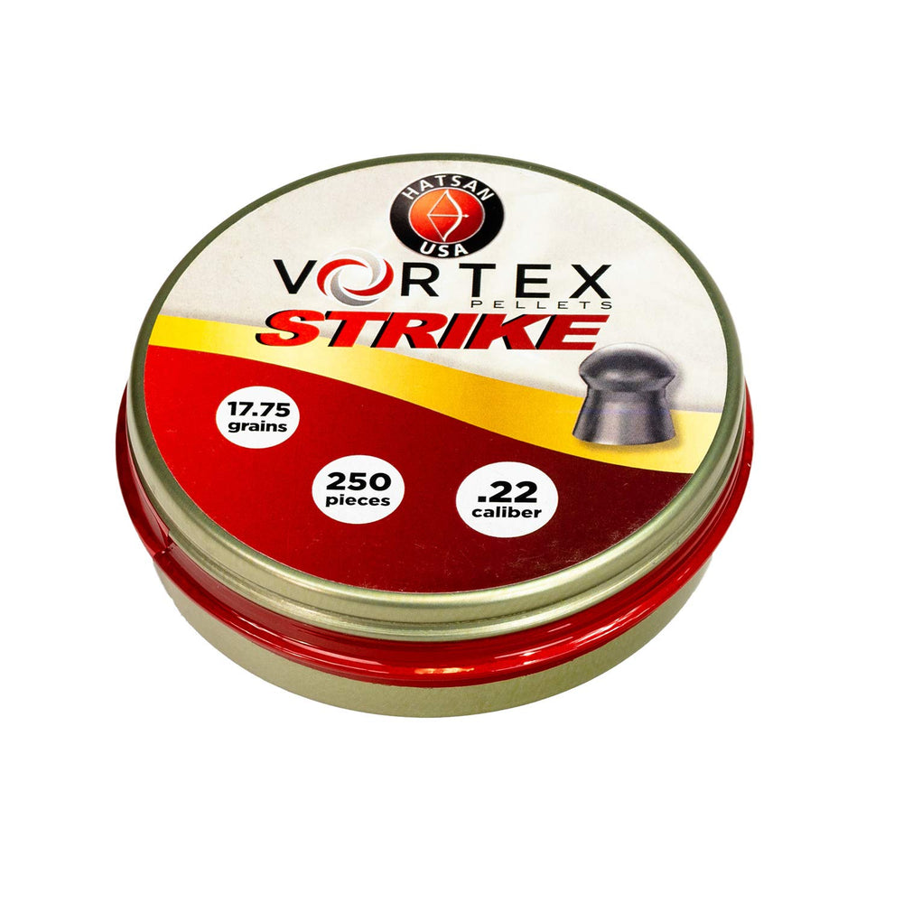 Hatsan Vortex Strike Pellets 22 box—precise ammo for Hatsan air rifles.