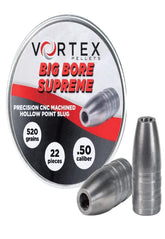 Hatsan Vortex Supreme Big Bore portrait shows .50 cal power for precision.