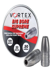 Hatsan Vortex Supreme Big Bore portrait shows .50 cal power for precision.