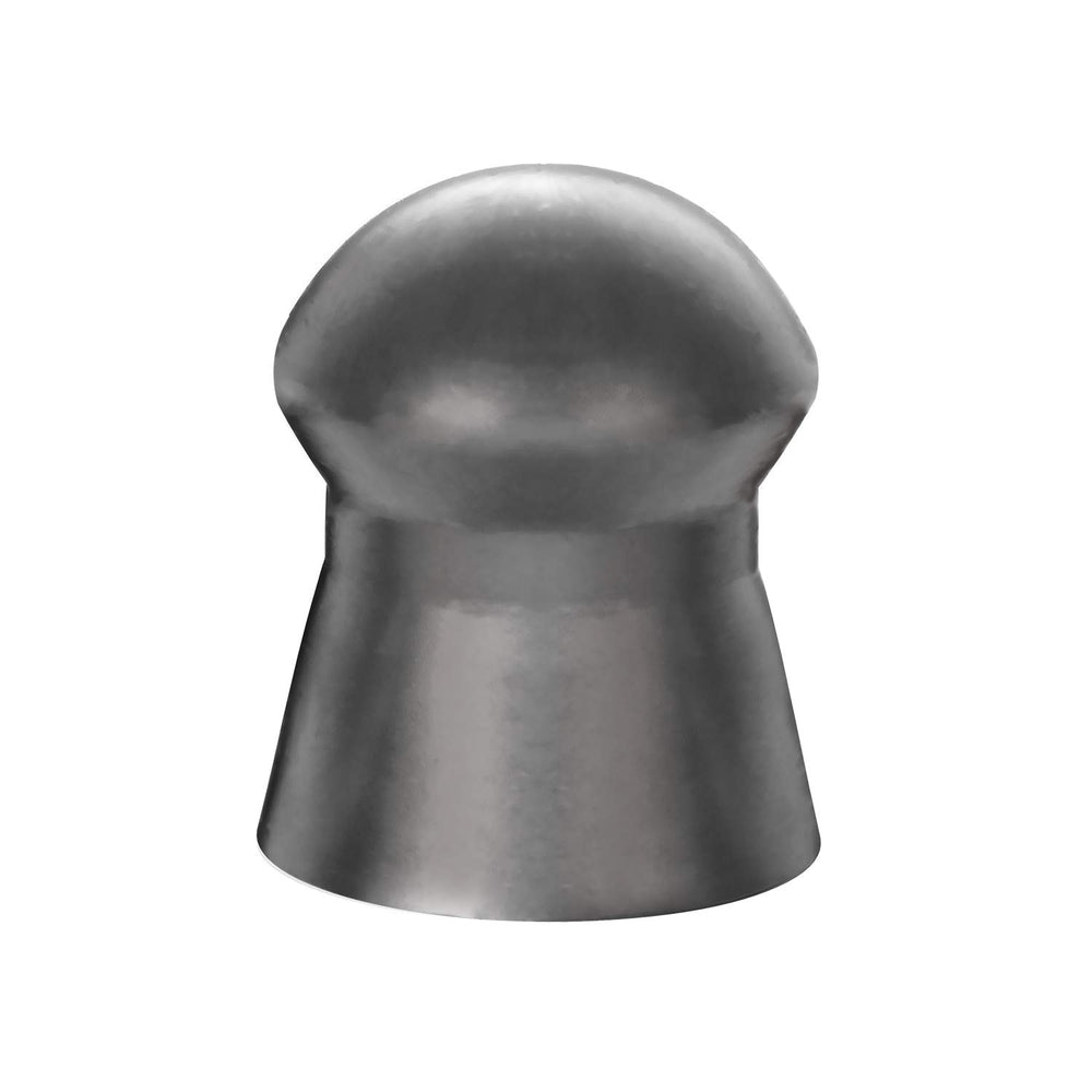 Close-up of HatsanUSA Vortex Strike .35cal pellets, 82 grains, gray