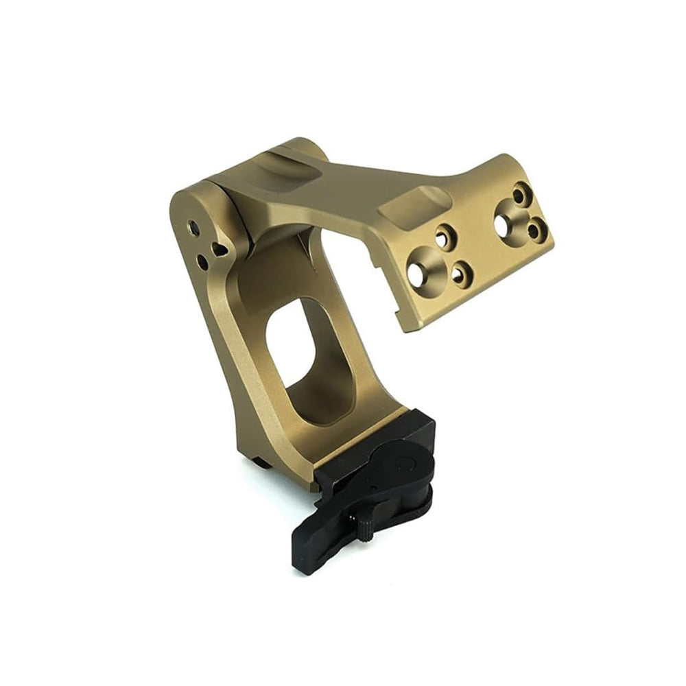 HATSEN FTC magnifier mount with QD lever for rapid reticle acquisition.