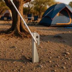 Haute Decor anchor stake 6-pack offers reliable support for lawn decor.