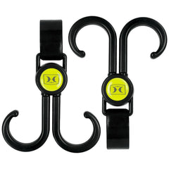 Hawk Claw Hanging Hook 2PK with dual swivels enabling flexible gear management.