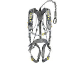 Hawk Elevate Lite harness with forest setup showcasing comfortable, secure fit.