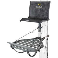 Hawk Helium Kickback XL platform offers stable footing for confident hunts.