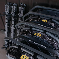 Hawk Hang-On uses lightweight aluminum for easy carrying in the field.