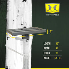 Hawk Helium Hammock Platform packed-flat demonstrates simple, space-saving packing for field use.