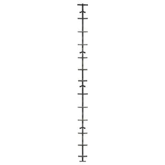 Hawk Traction 20ft stacking stick with extended steps for high reach