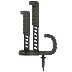 Hawk Trio rotating arms provide versatile placement for accessories