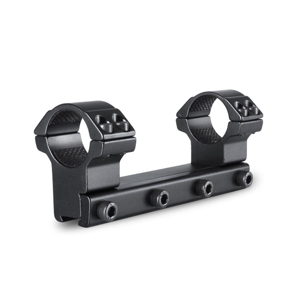 Hawke Match Mount 1-piece 1-inch high on rifle elevates sight line and protects against recoil