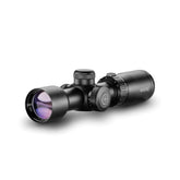 Hawke XB1 crossbow scope speed calibration ring in action for precise yardage.