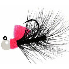 Hawken Fishing Aerojig Nightmare Cerise Nightmare lure ready for nighttime casting