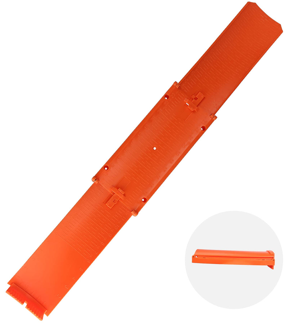 Folded Haxrotin fish measuring board compact in 12-inch size